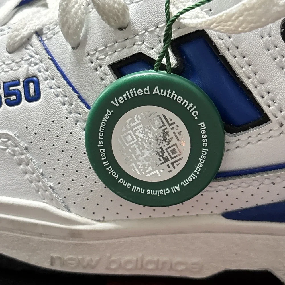 New‎ Balance 550 White Blue BB550SN1 Men's SZ 5.5 New W/O Box